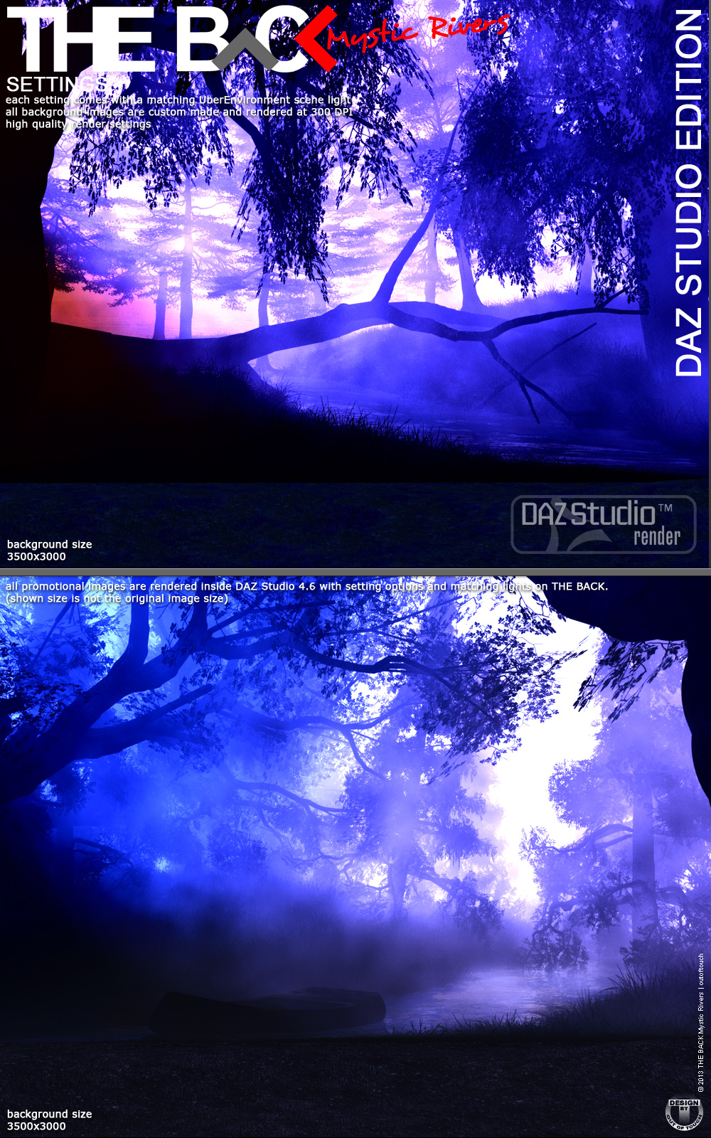 THE BACK Mystic Rivers - DAZ Studio by N/A