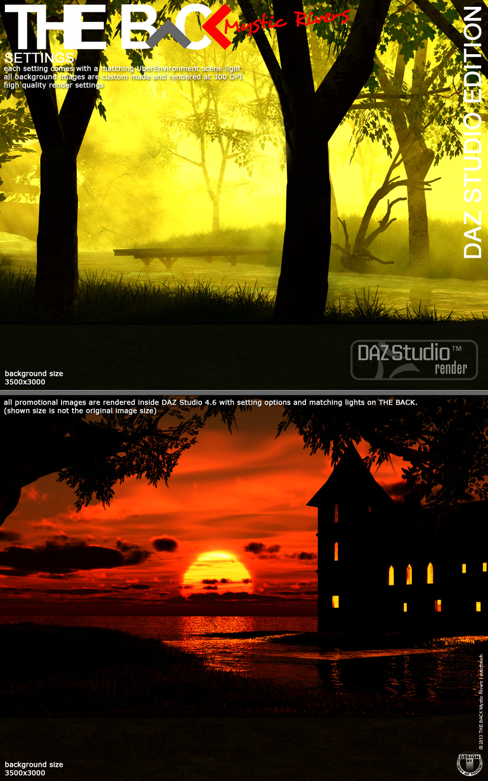 THE BACK Mystic Rivers - DAZ Studio by N/A
