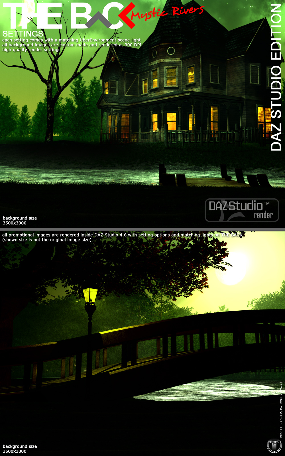 THE BACK Mystic Rivers - DAZ Studio by N/A