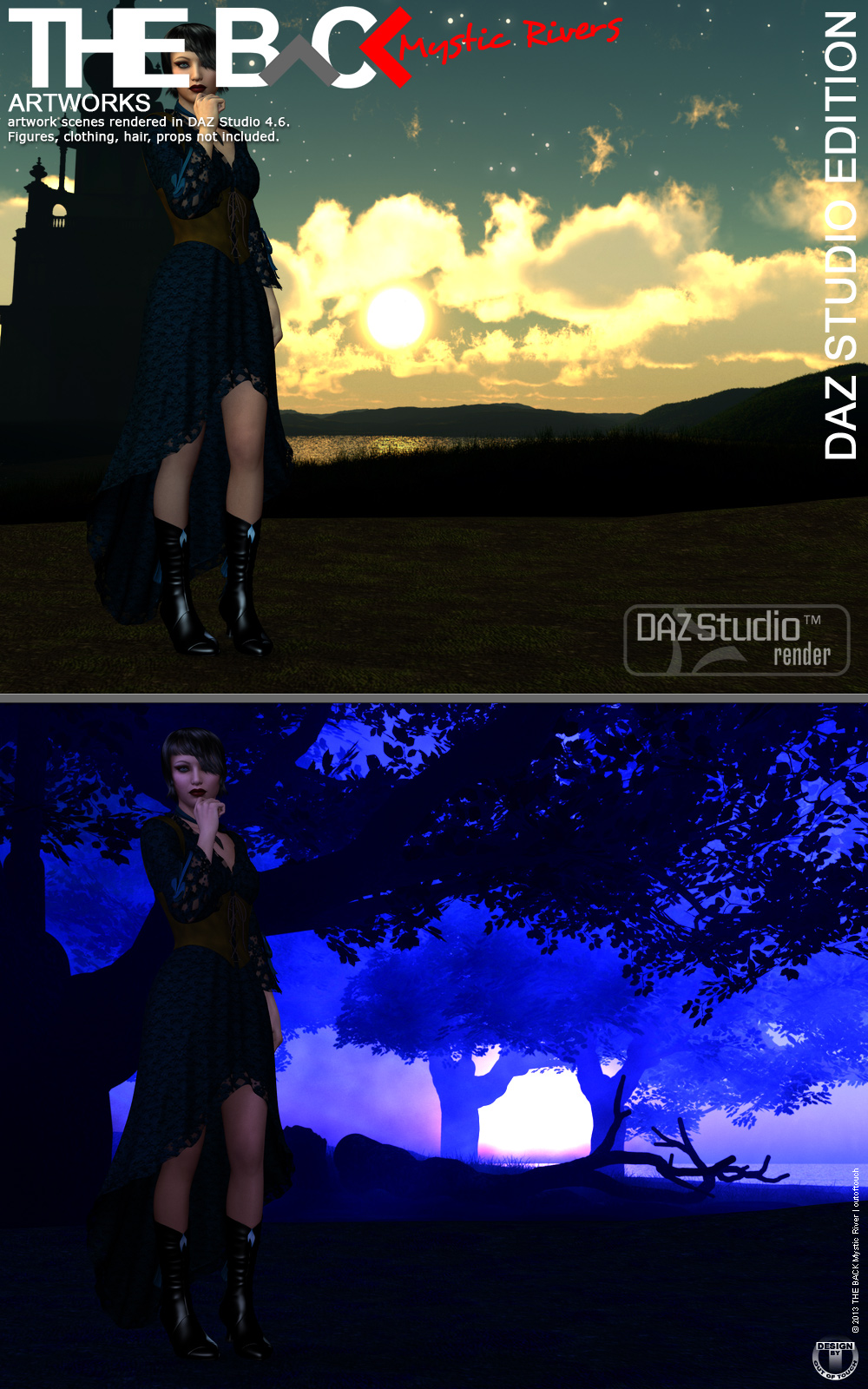 THE BACK Mystic Rivers - DAZ Studio by N/A