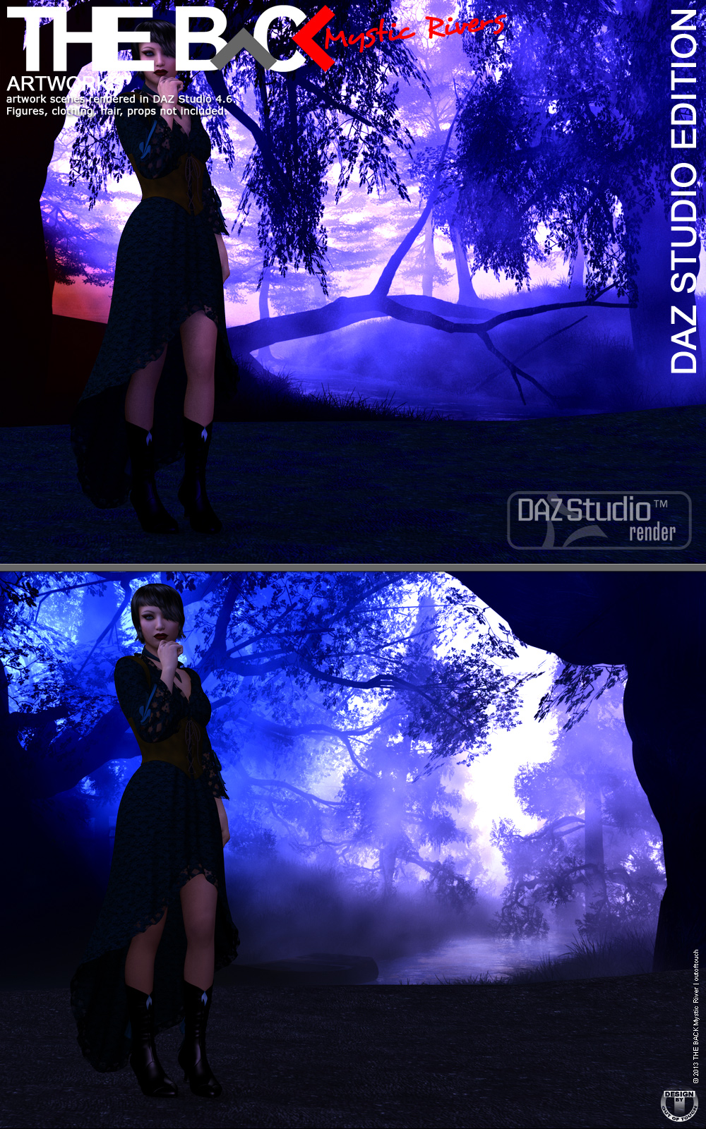 THE BACK Mystic Rivers - DAZ Studio by N/A