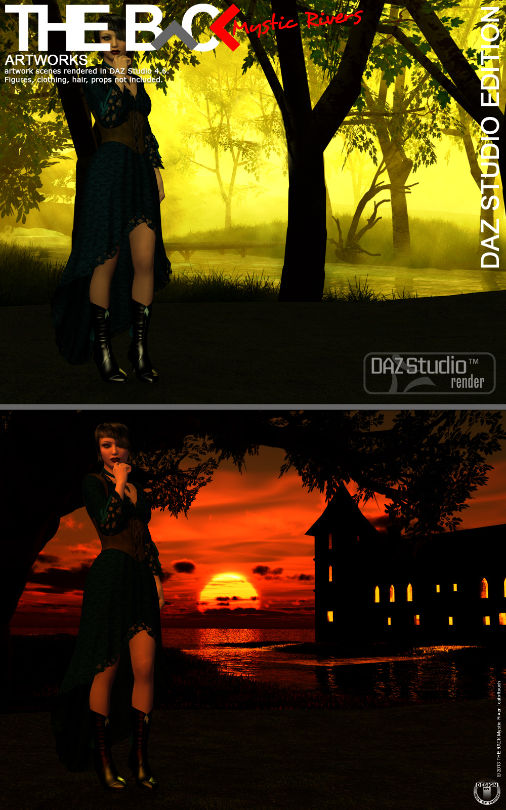 THE BACK Mystic Rivers - DAZ Studio by N/A
