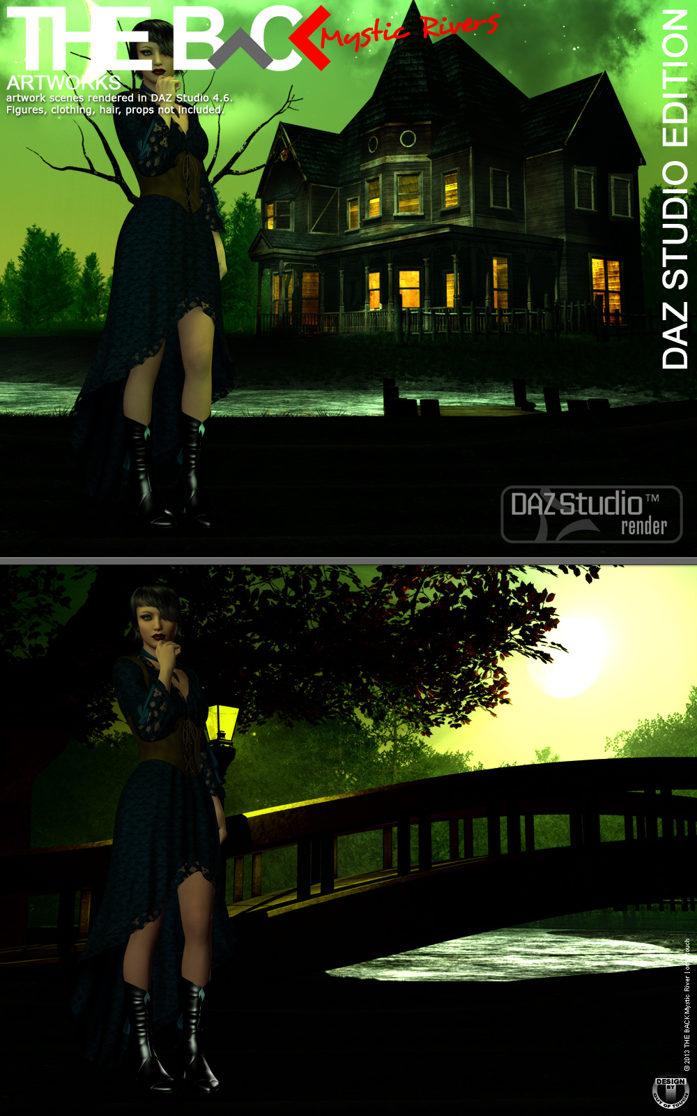 THE BACK Mystic Rivers - DAZ Studio by N/A