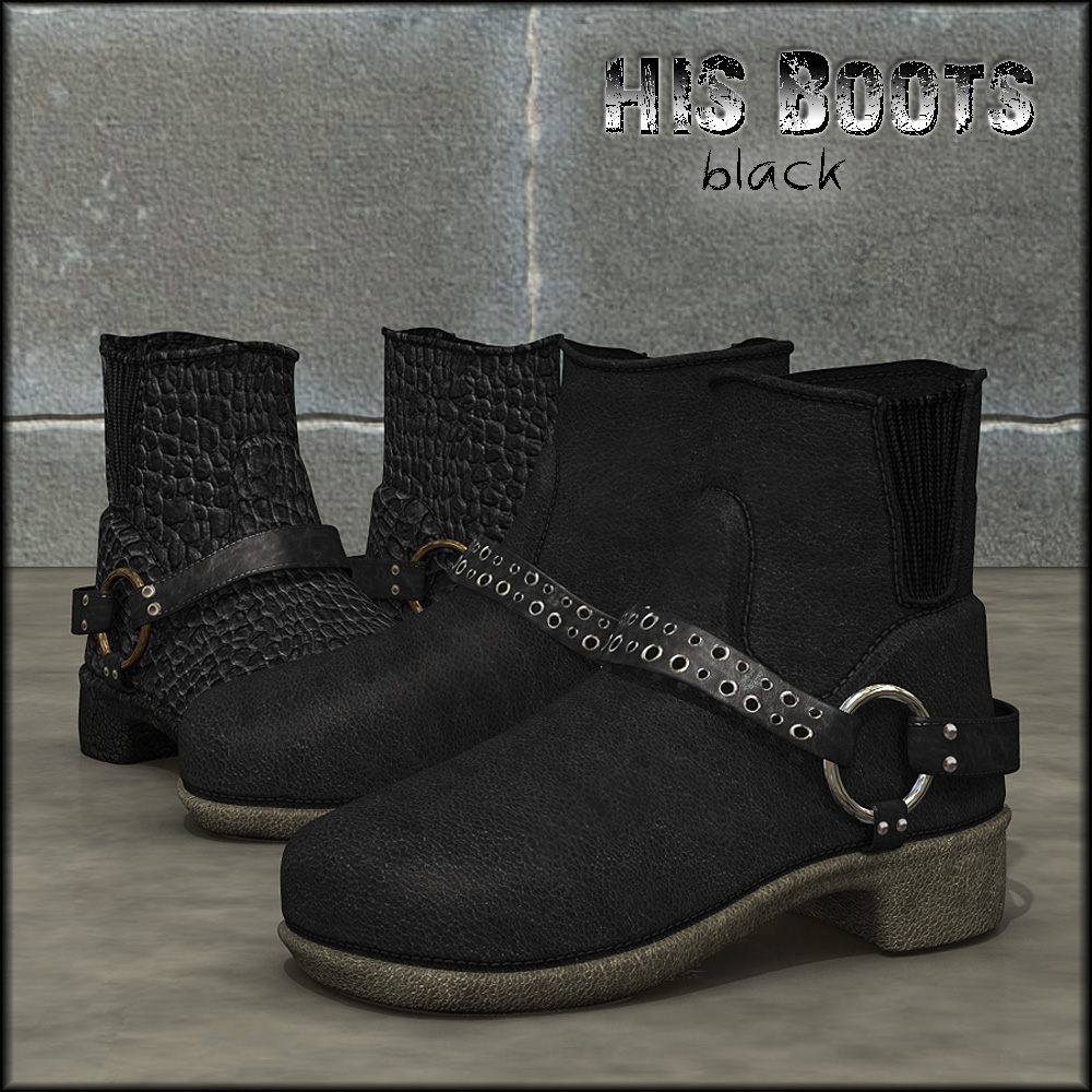 G2M His Black Boots by N/A