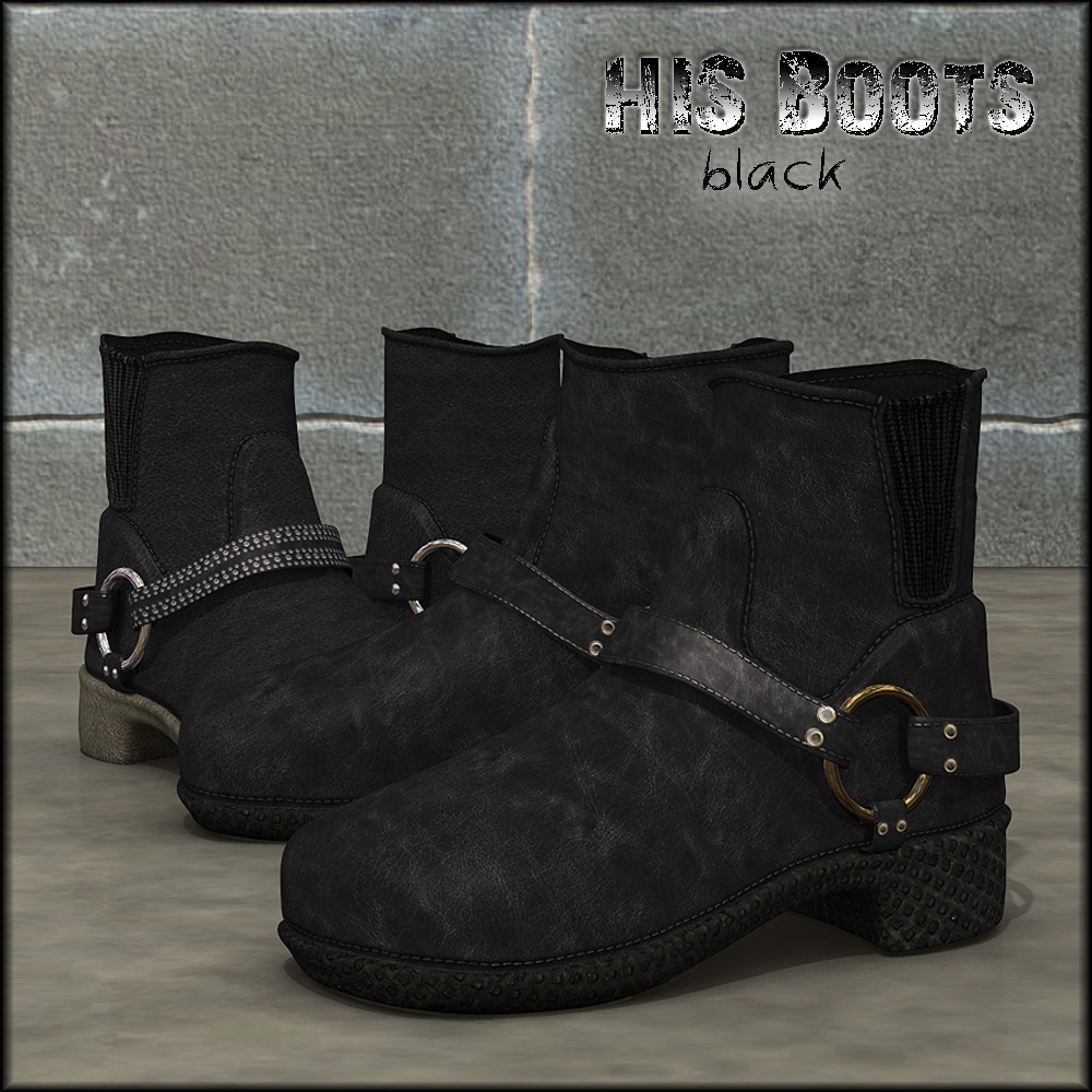 G2M His Black Boots by N/A