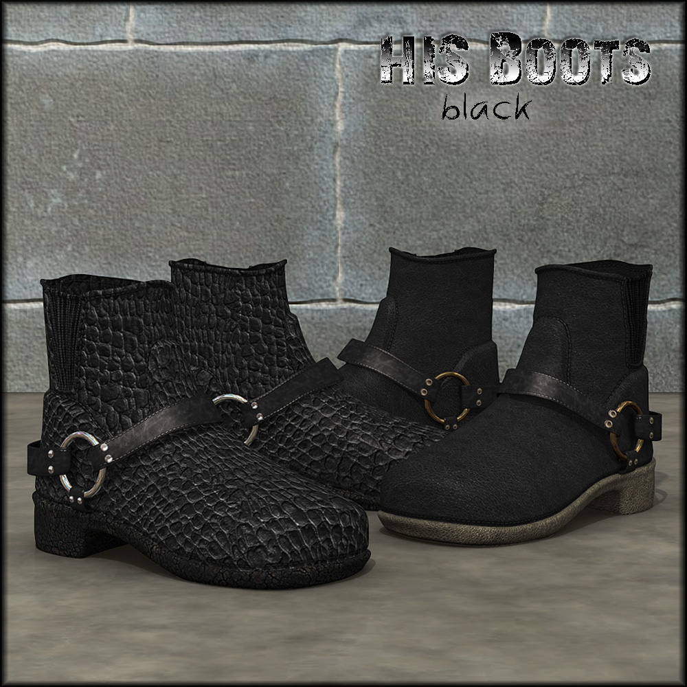G2M His Black Boots by N/A