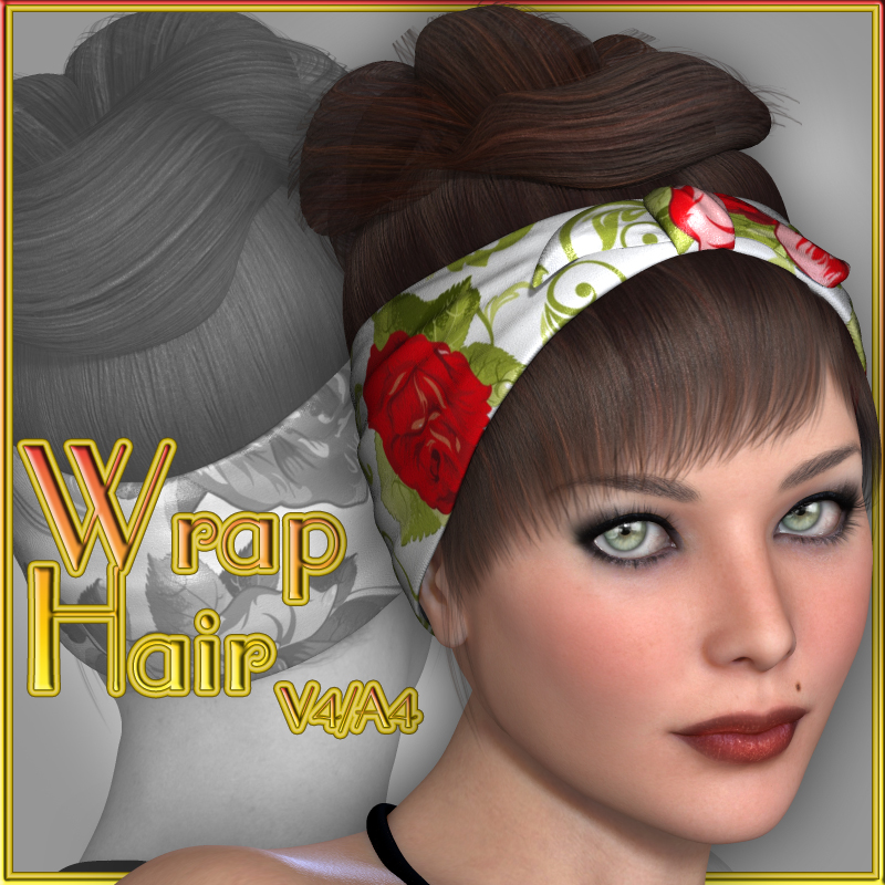 Wrap Hair V4-A4 by N/A
