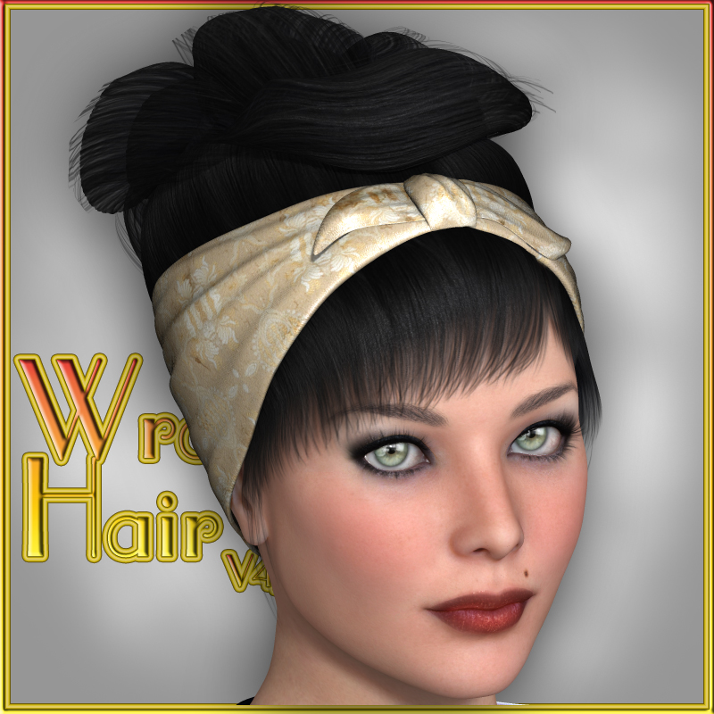 Wrap Hair V4-A4 by N/A