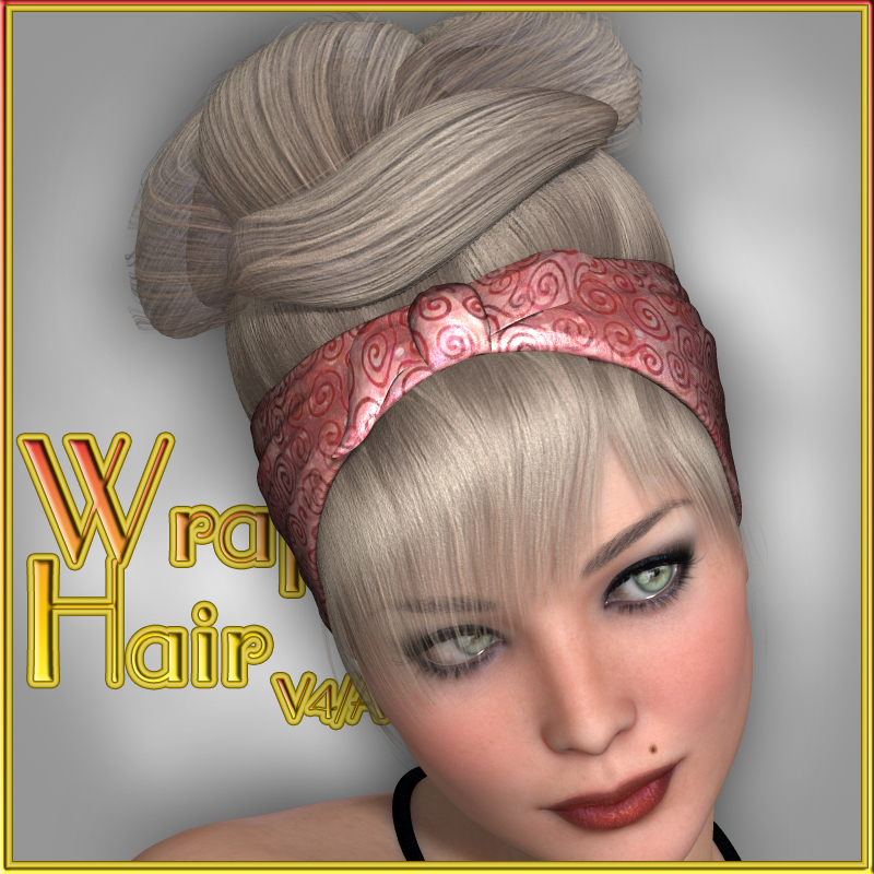 Wrap Hair V4-A4 by N/A