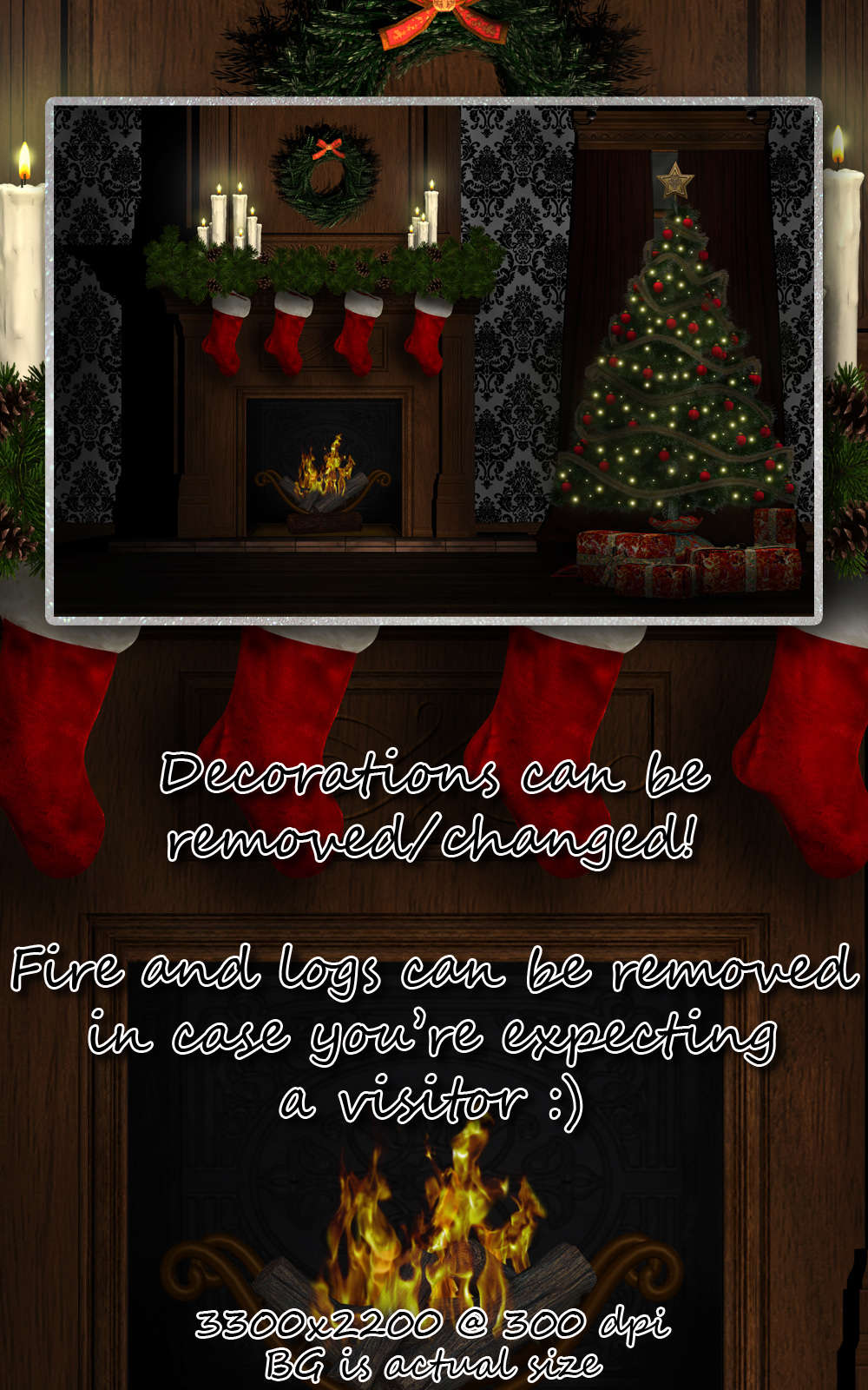 Interactive Backgrounds: Holidays by N/A