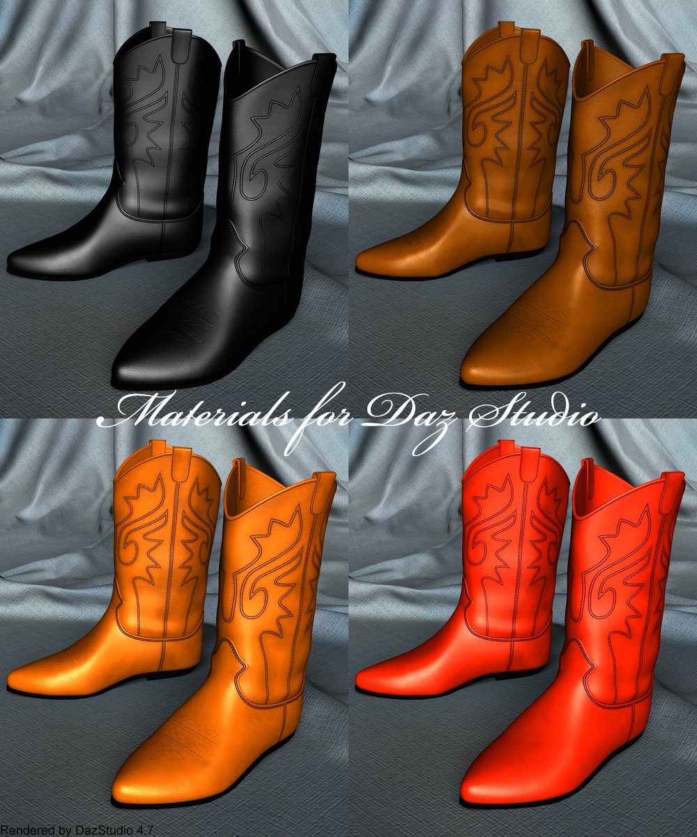 Mysthero's Classic Westernboots by N/A