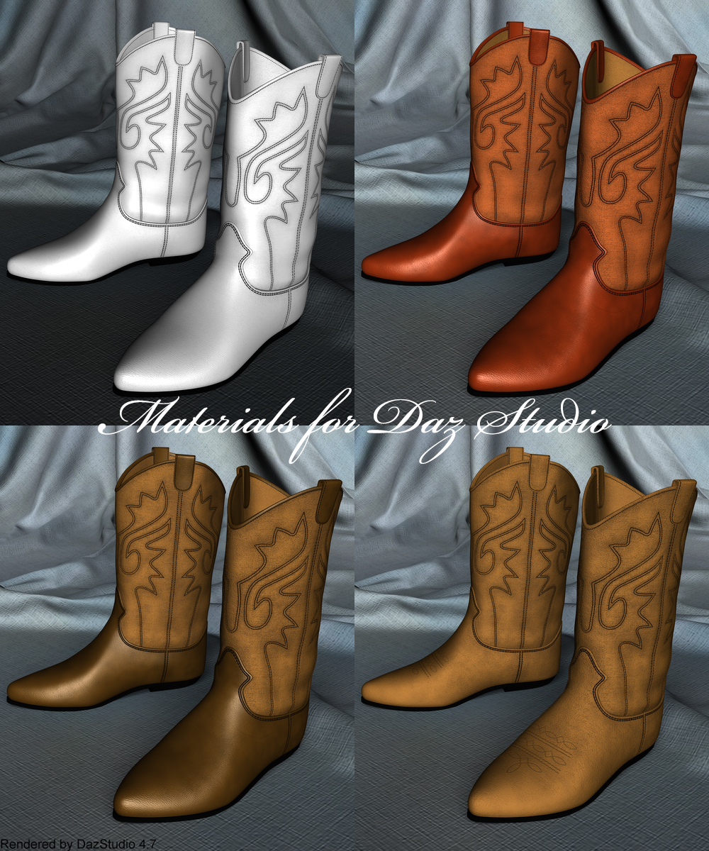 Mysthero's Classic Westernboots by N/A