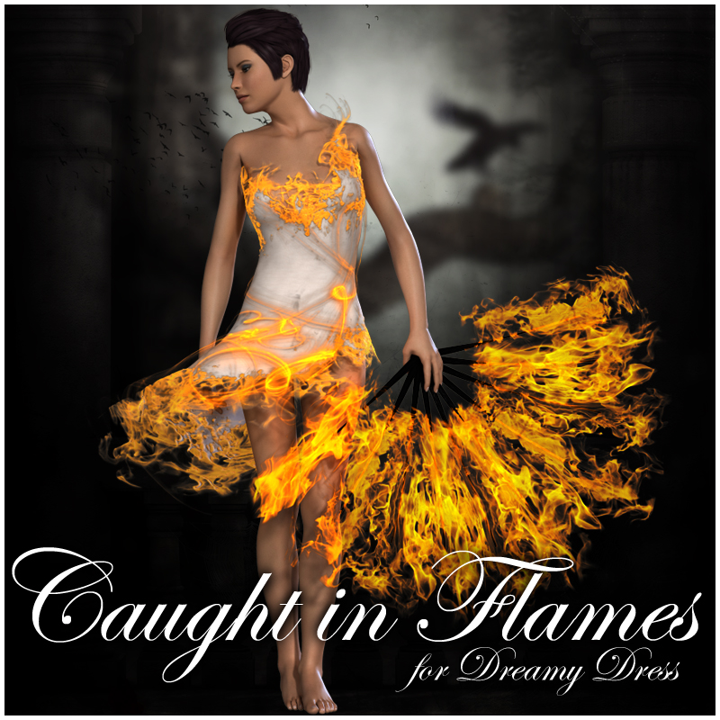 Caught in Flames for Dreamy Dress by N/A