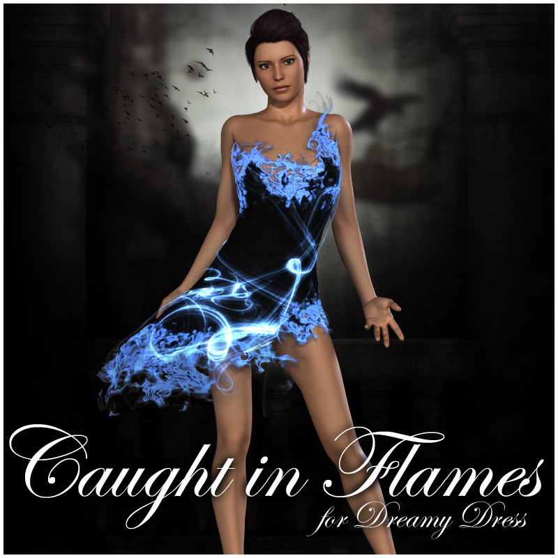 Caught in Flames for Dreamy Dress by N/A