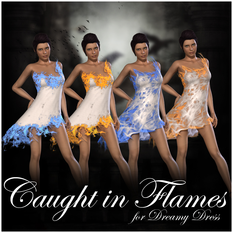 Caught in Flames for Dreamy Dress by N/A