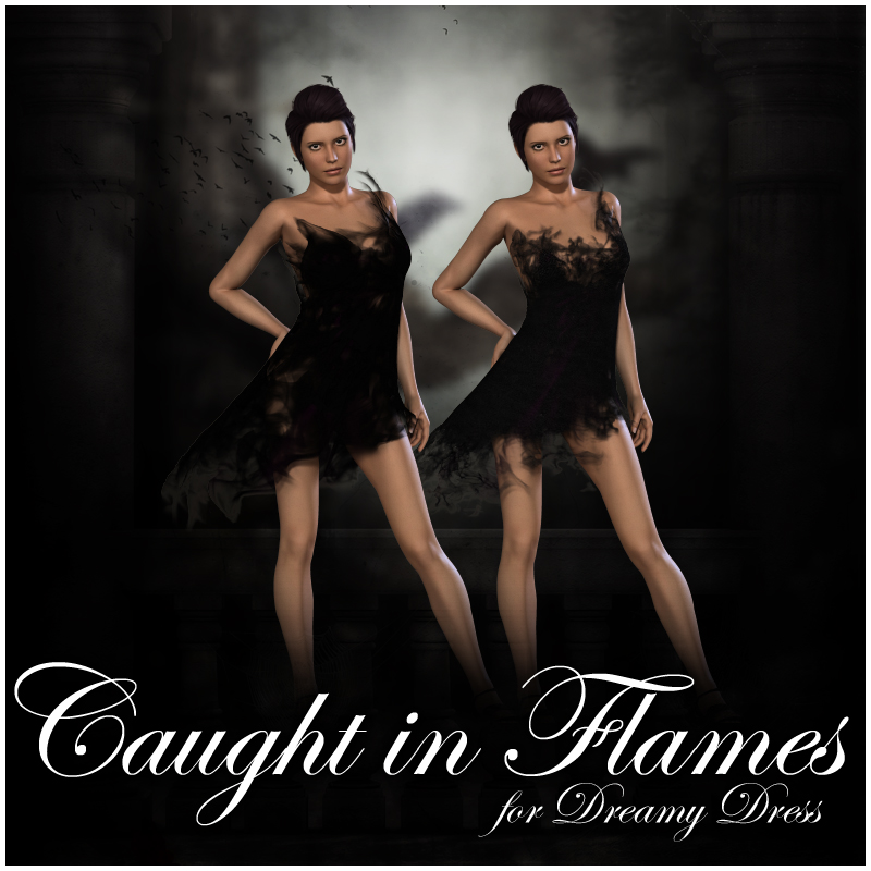 Caught in Flames for Dreamy Dress by N/A
