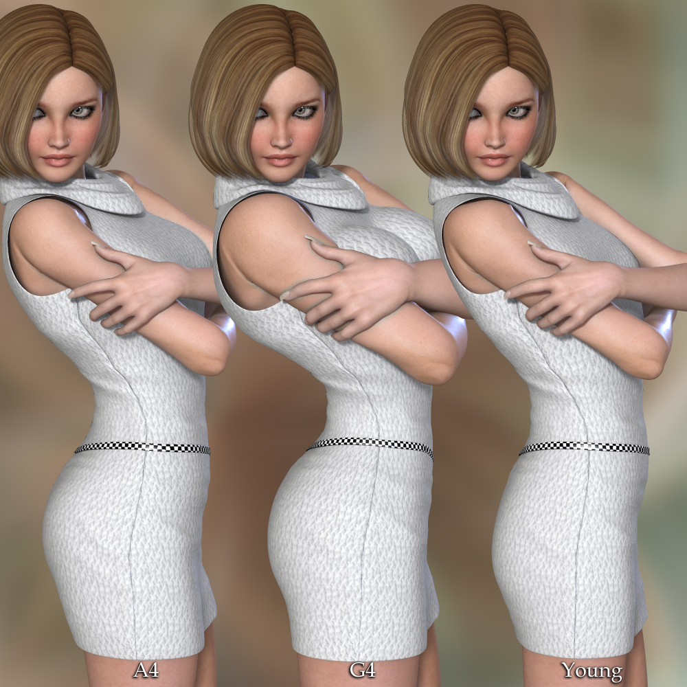 Cassie Dress V4-A4-G4 by N/A