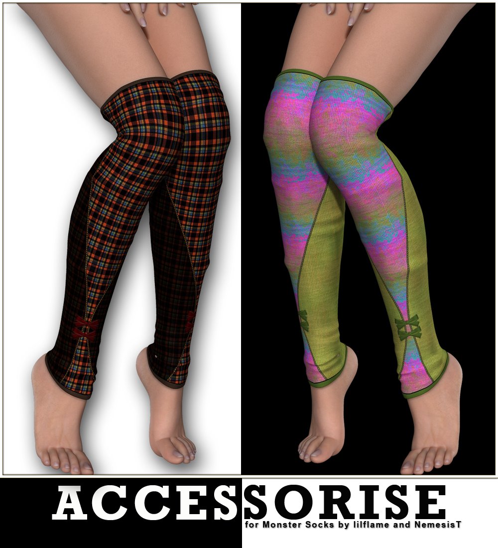 Accessorize 02: Monster Socks by N/A