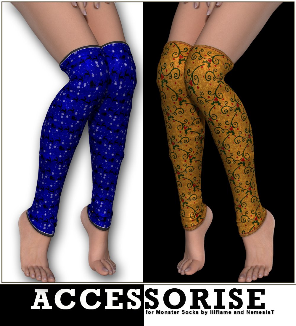 Accessorize 02: Monster Socks by N/A