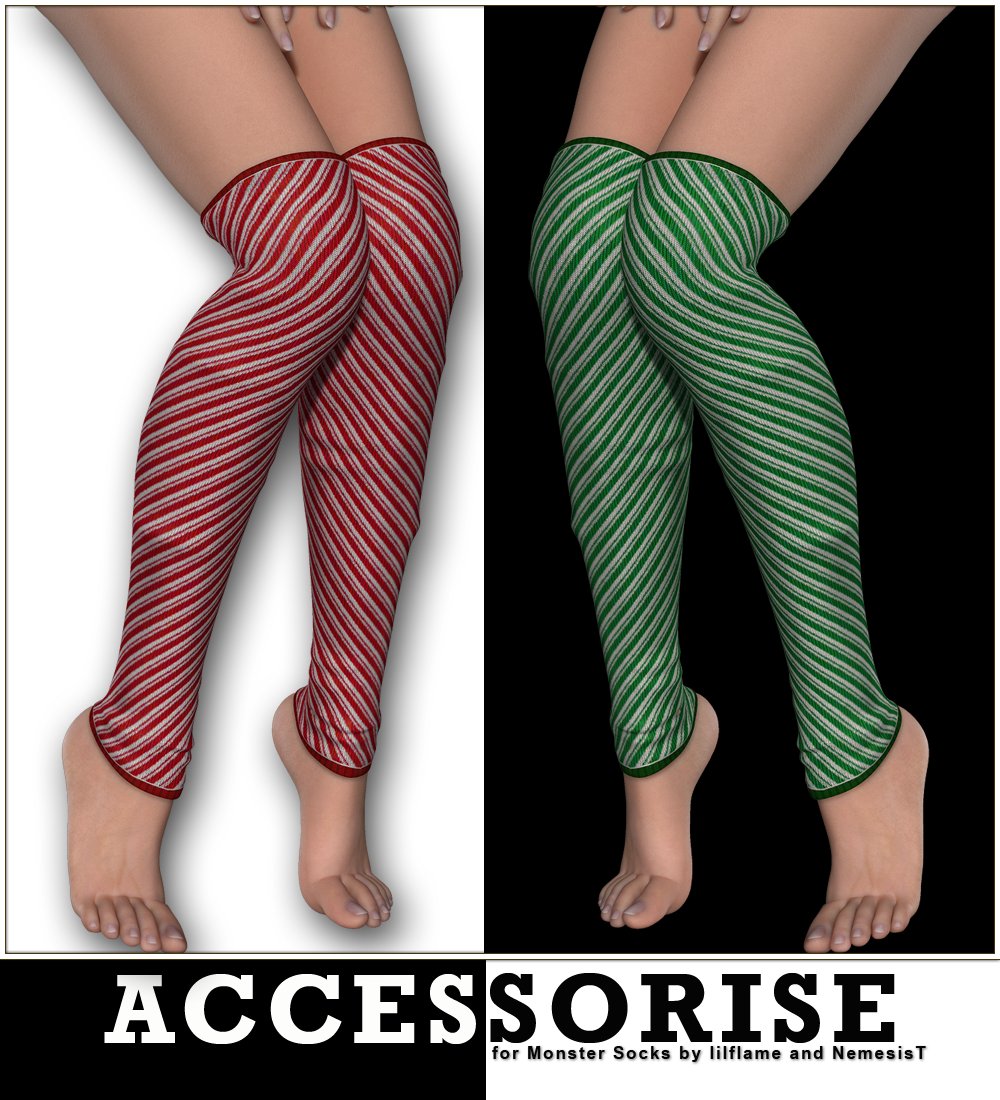 Accessorize 02: Monster Socks by N/A