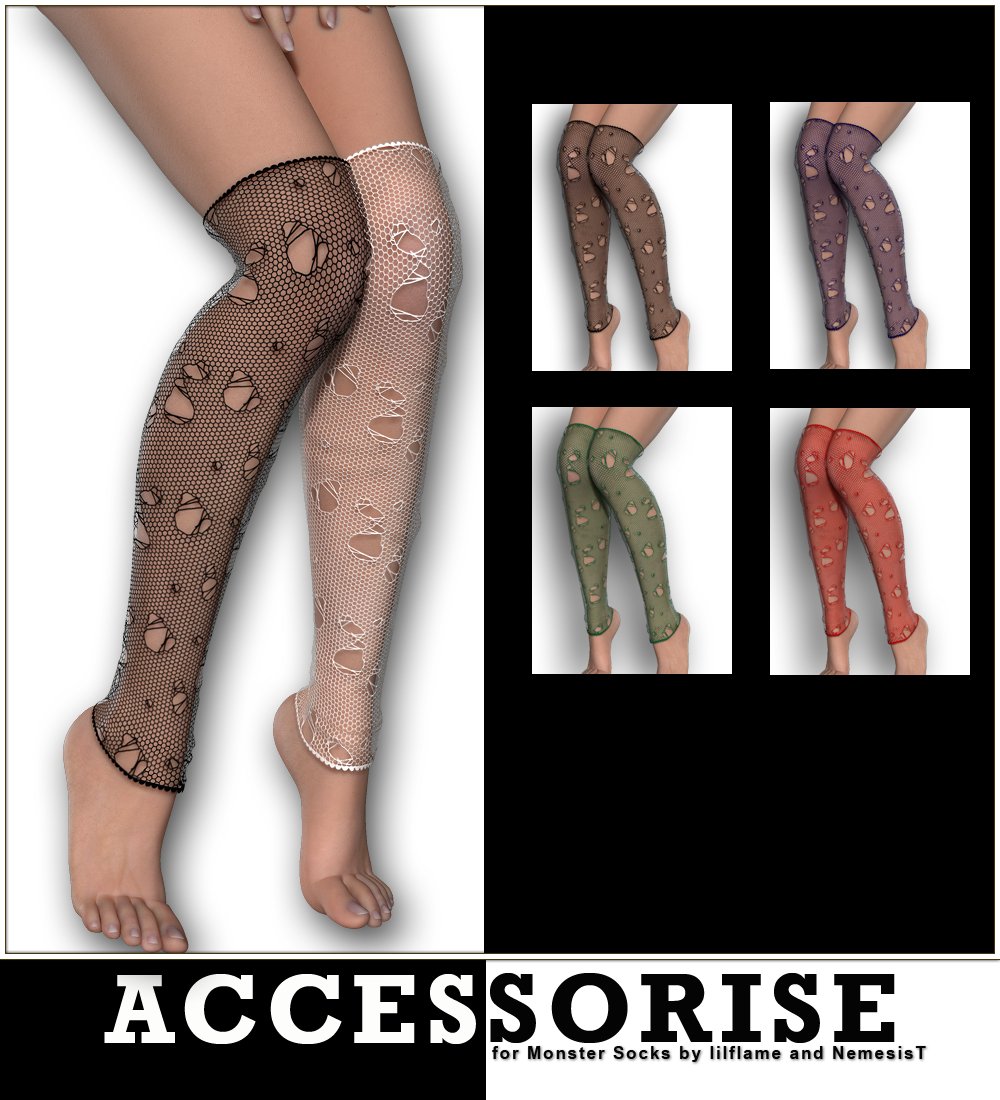 Accessorize 02: Monster Socks by N/A
