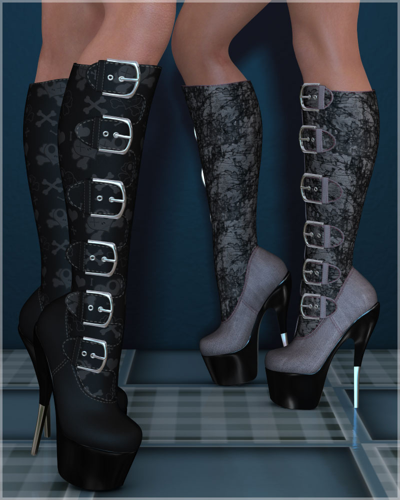 Attitude for Walk Over Boots by N/A