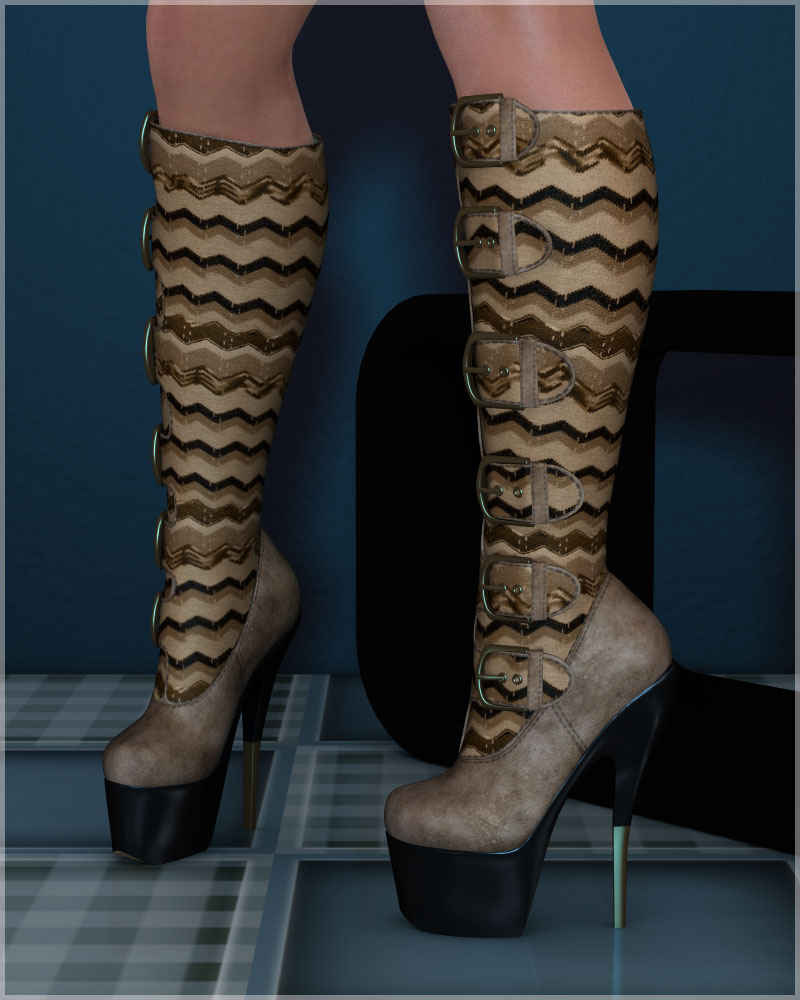 Attitude for Walk Over Boots by N/A
