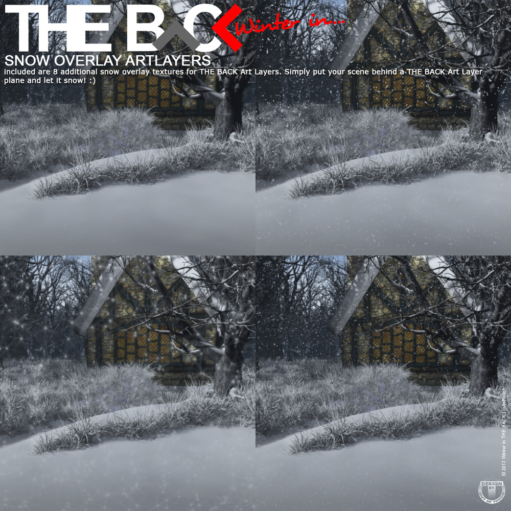 Winter in THE BACK - DAZ Studio by N/A