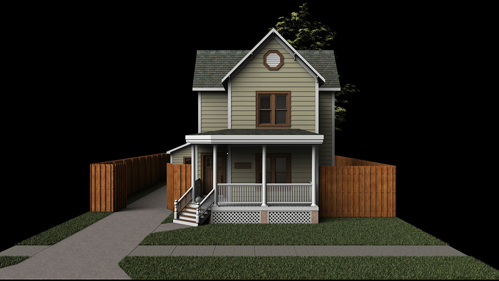 Modern Home 1 (Poser & DS) by N/A