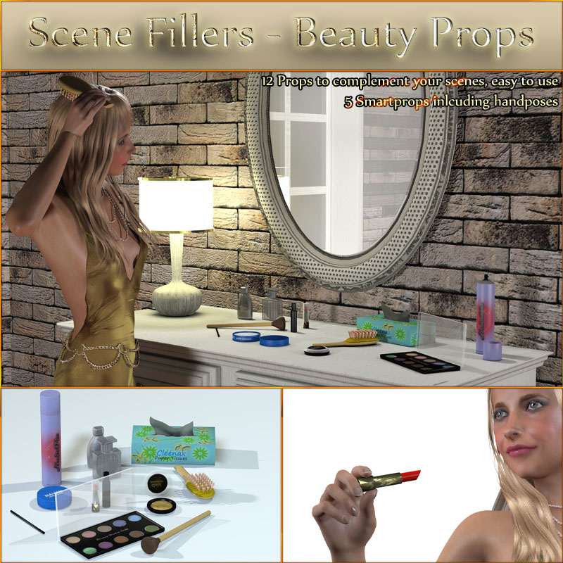 Scene Fillers - Beauty Props by N/A