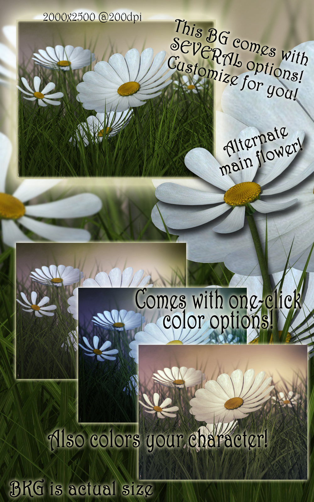 Interactive Backgrounds: Vol2 -  Fairly Fairies by N/A