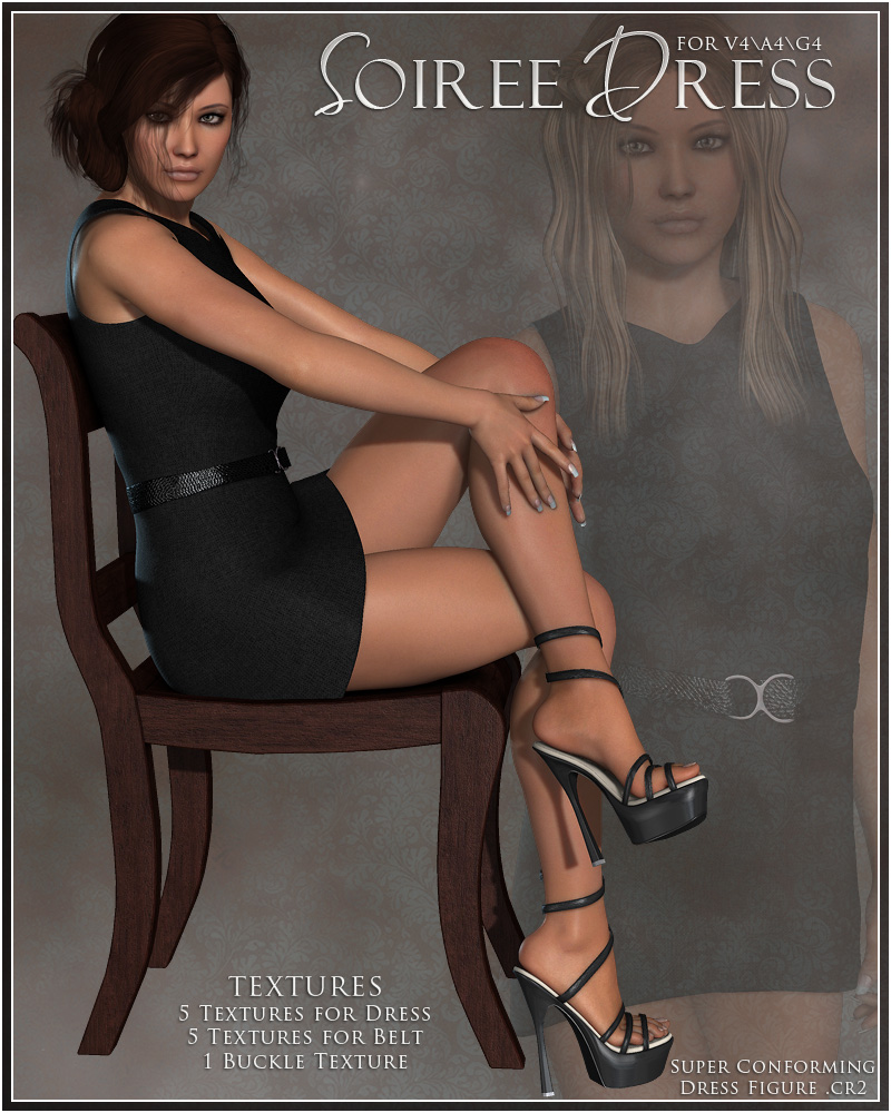 Soiree Dress V4/A4/G4 by N/A