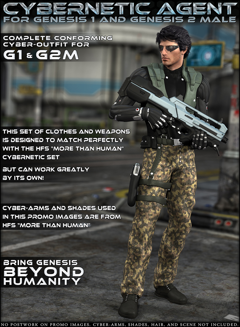 HFS More Than Human: Cybernetic Agent by N/A