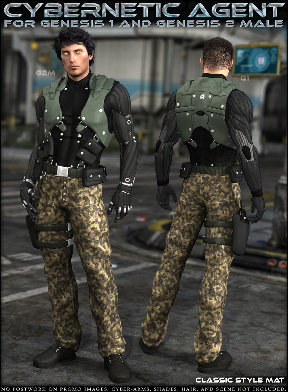 HFS More Than Human: Cybernetic Agent by N/A