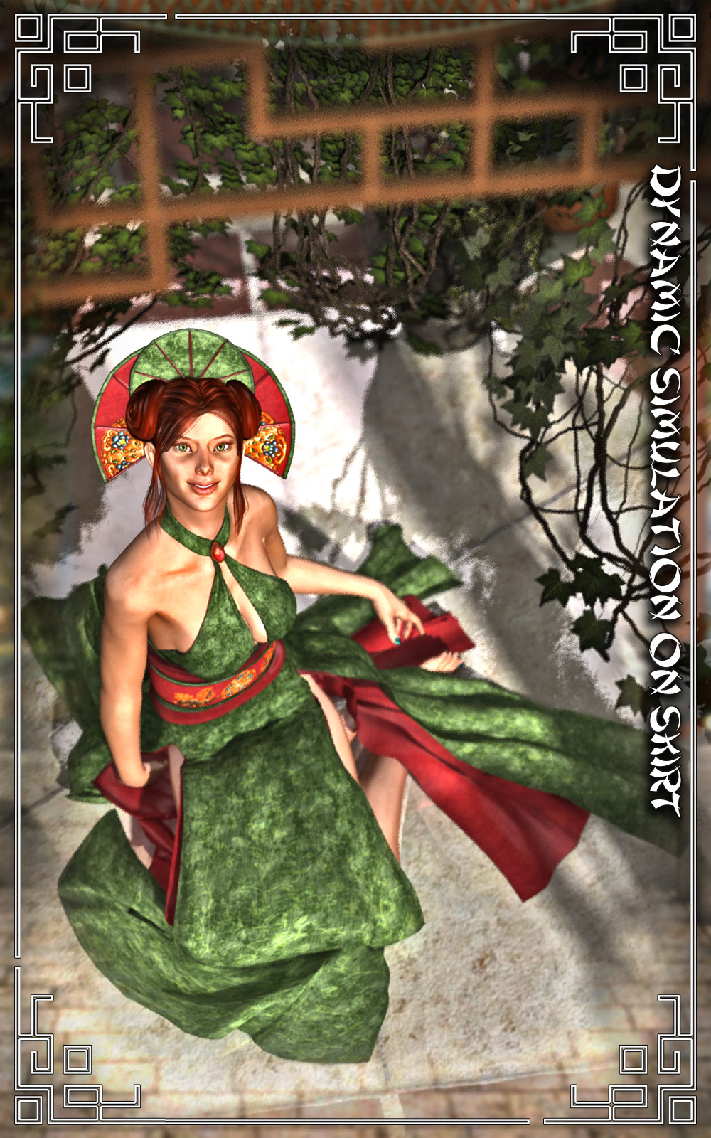 The Fan Dress for V4, A4, S4 and G4 by N/A