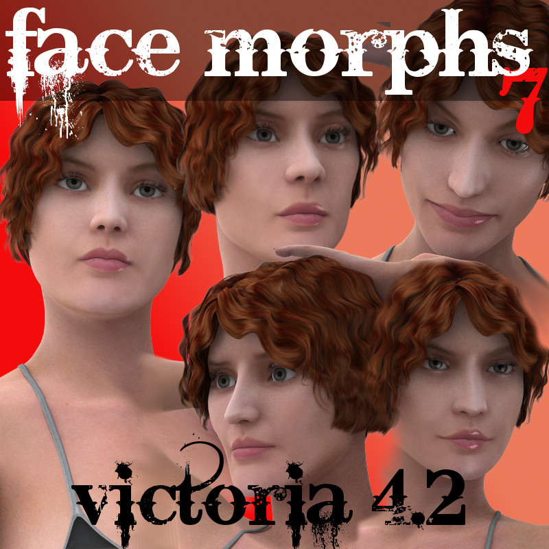 Farconville's Face Morphs 7 for Victoria 4.2 by N/A
