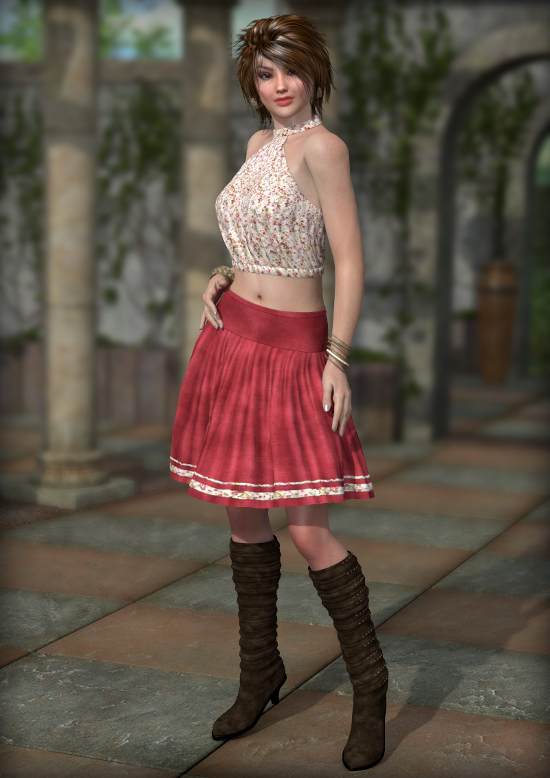 Always Summer with FREE Lydia Boots for V4 by N/A