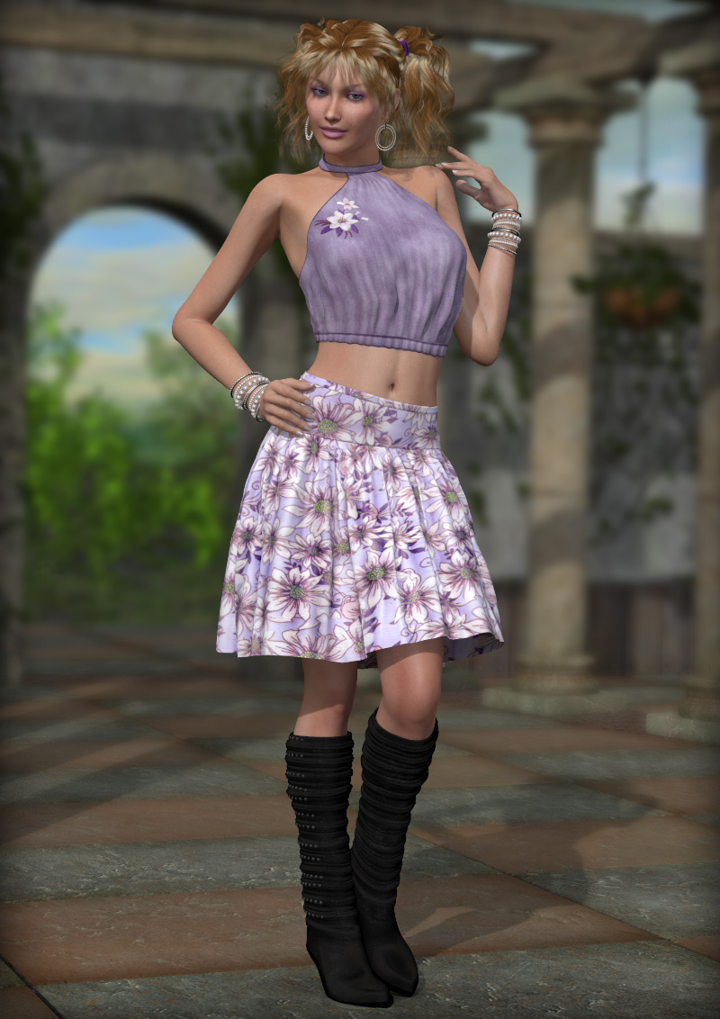 Always Summer with FREE Lydia Boots for V4 by N/A