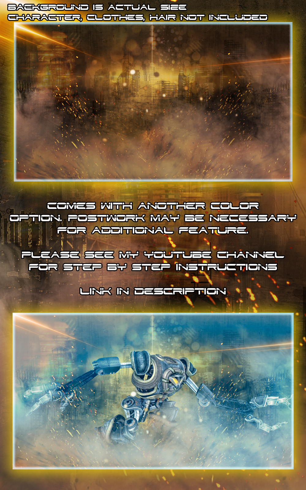 Interactive Backgrounds: Vol3 - Sci-Fi by N/A