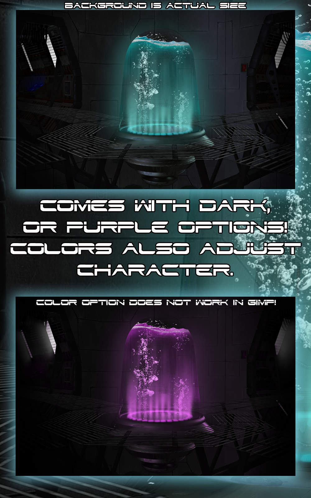 Interactive Backgrounds: Vol3 - Sci-Fi by N/A