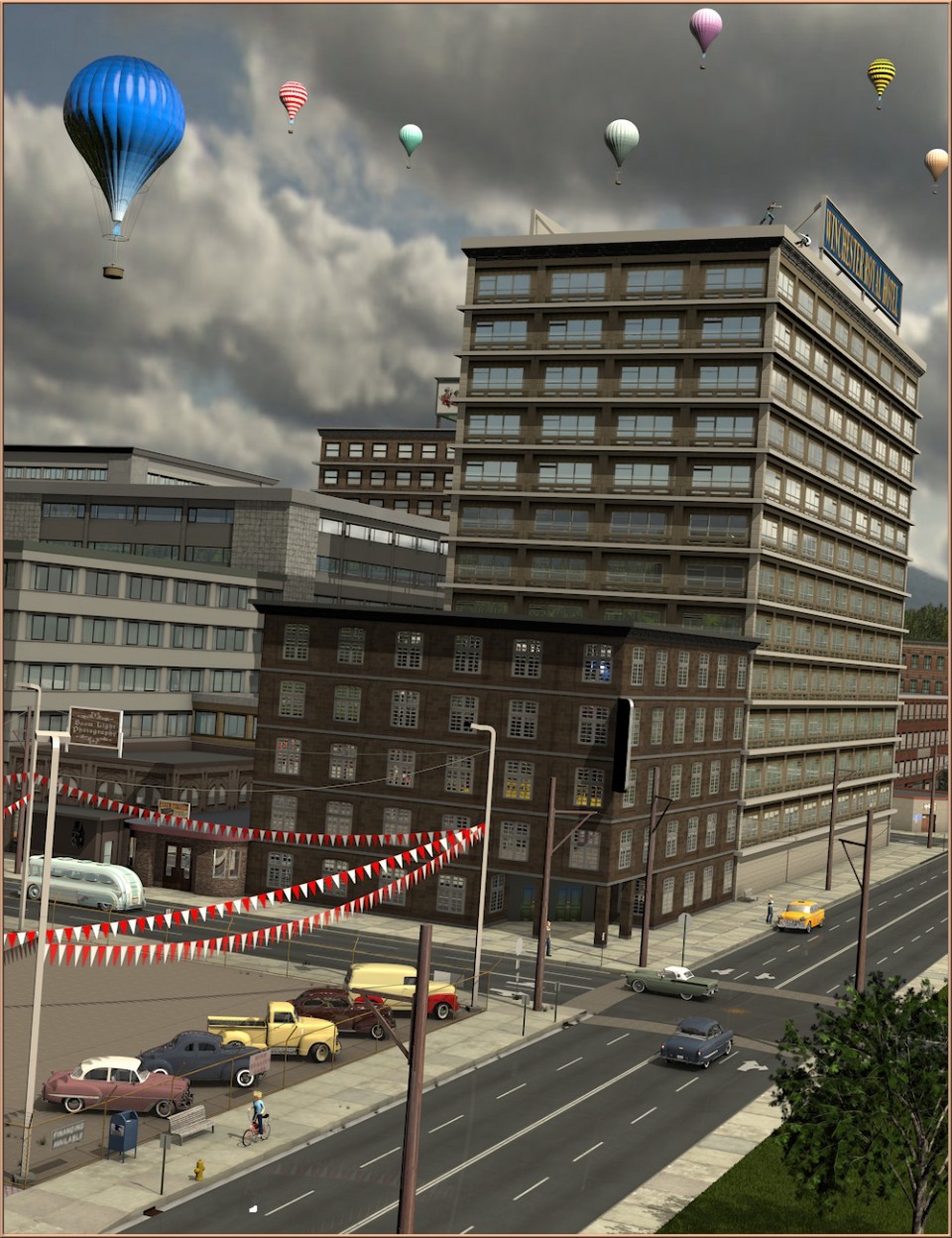 Movie Sets, Low Poly 05 by N/A