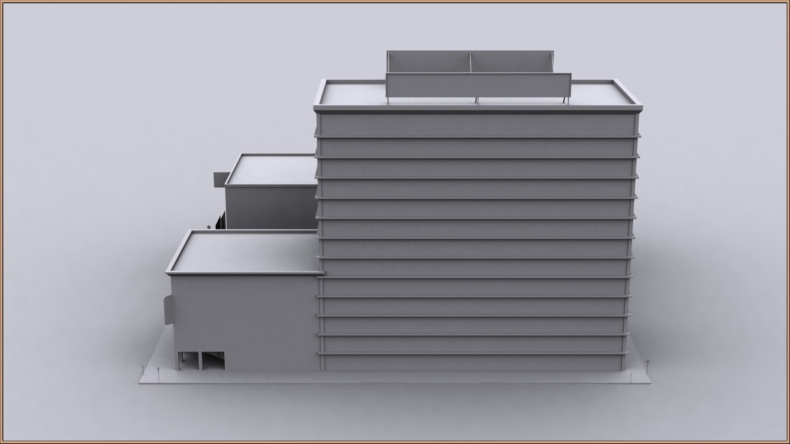 Movie Sets, Low Poly 05 by N/A