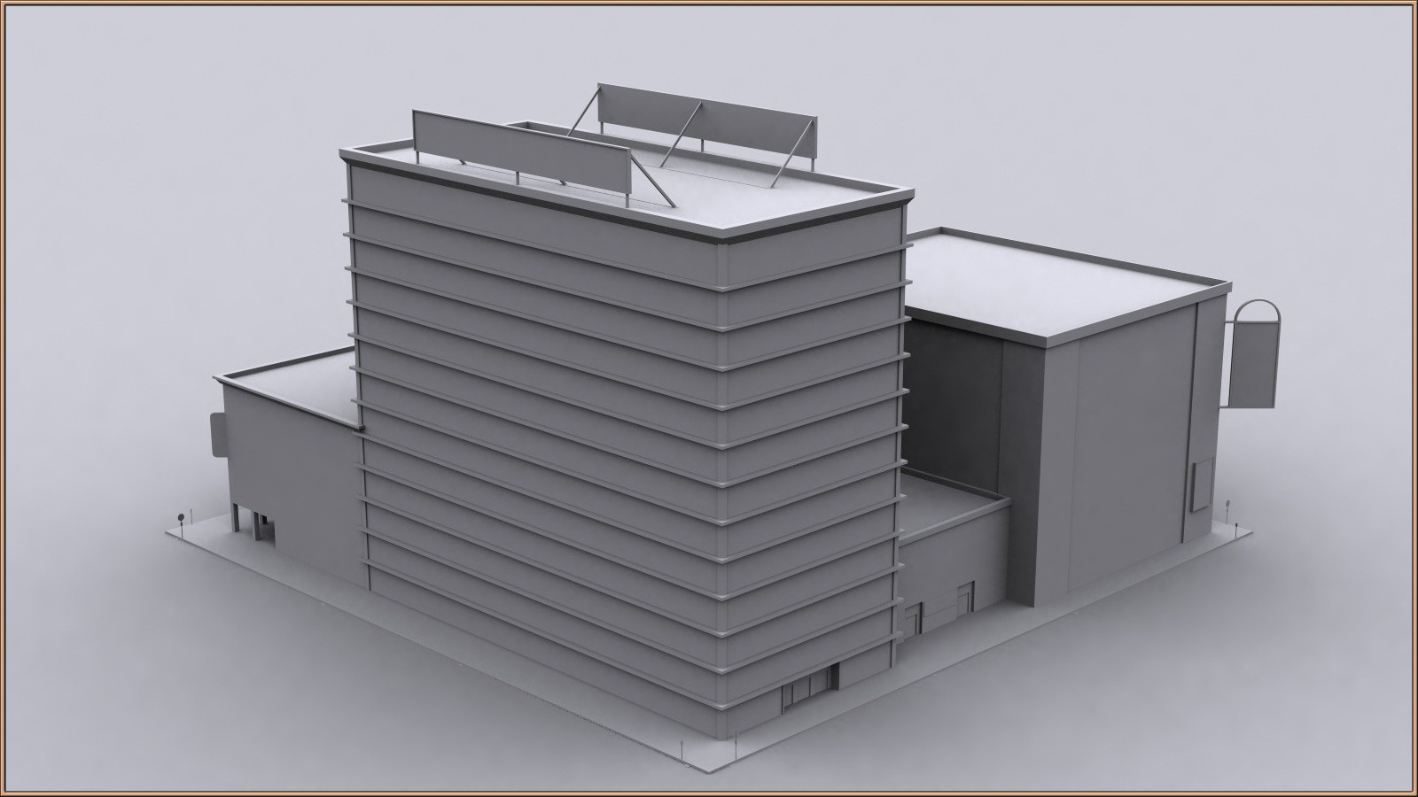 Movie Sets, Low Poly 05 by N/A