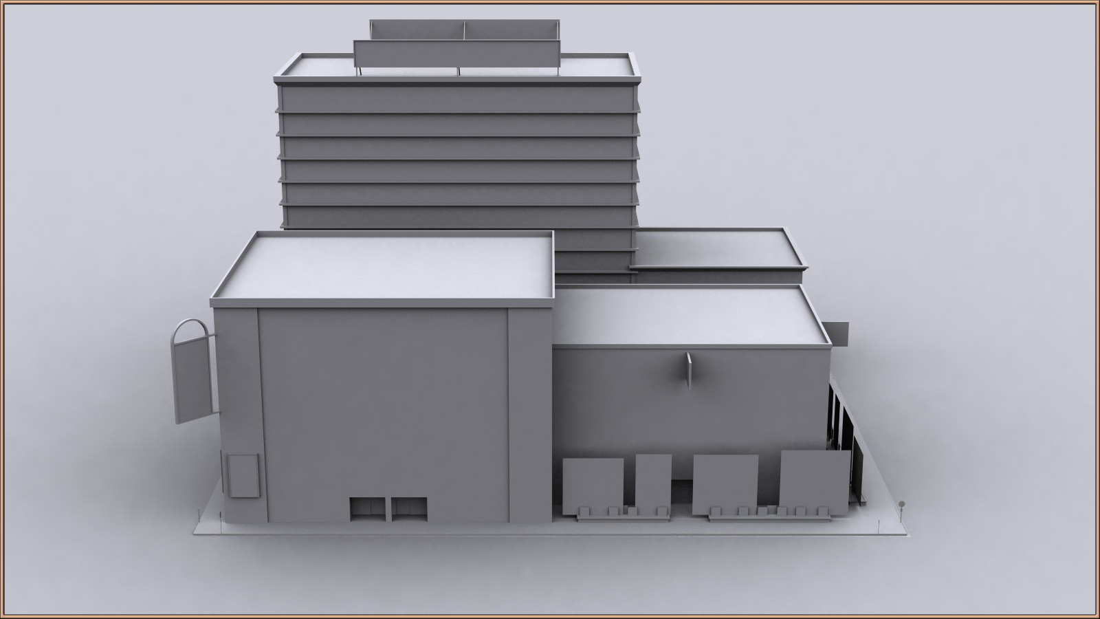 Movie Sets, Low Poly 05 by N/A