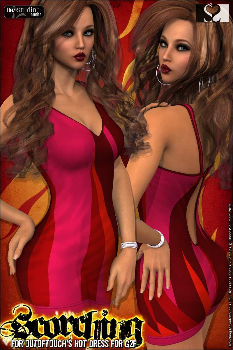 Scorching for HOT Dress by N/A