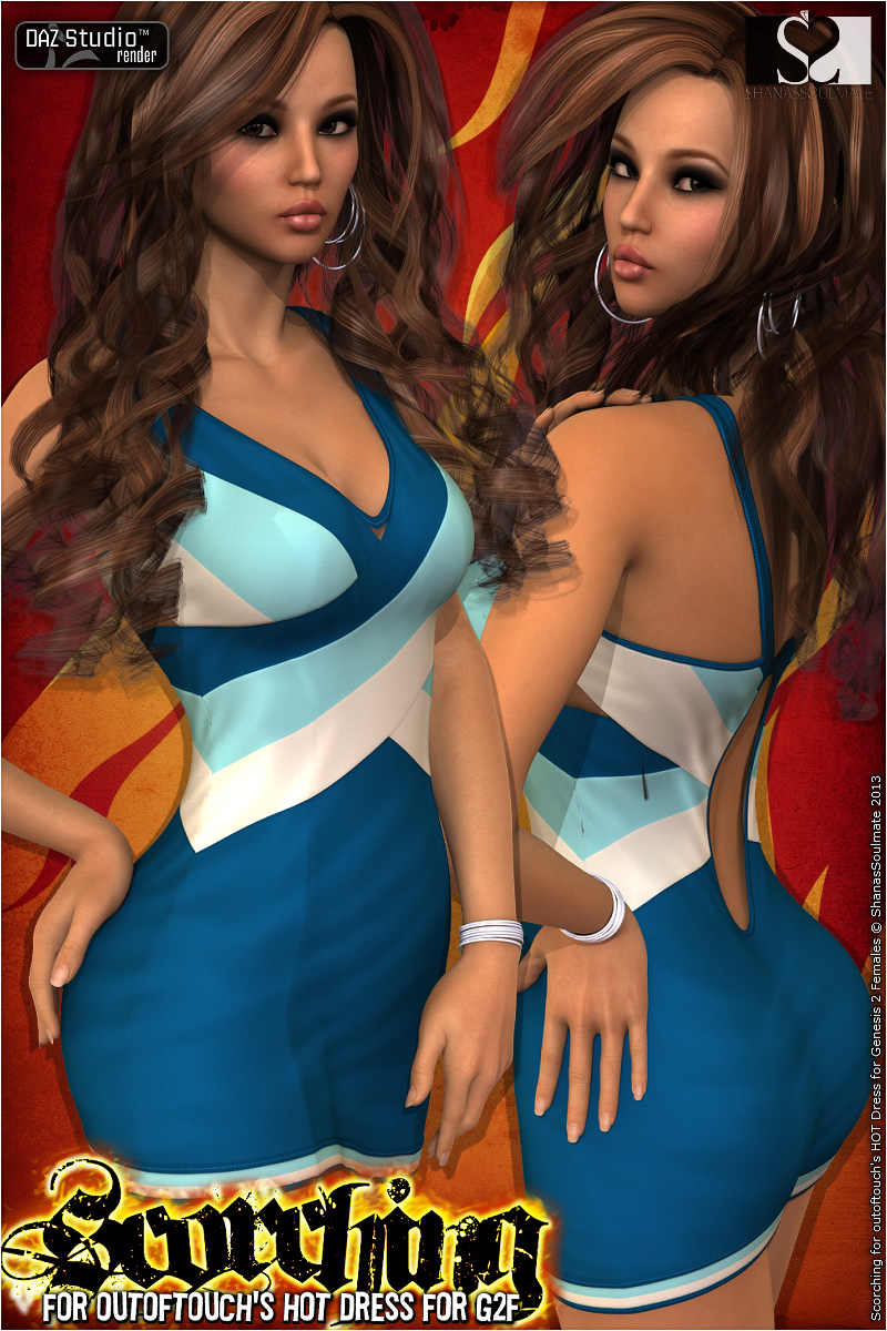 Scorching for HOT Dress by N/A