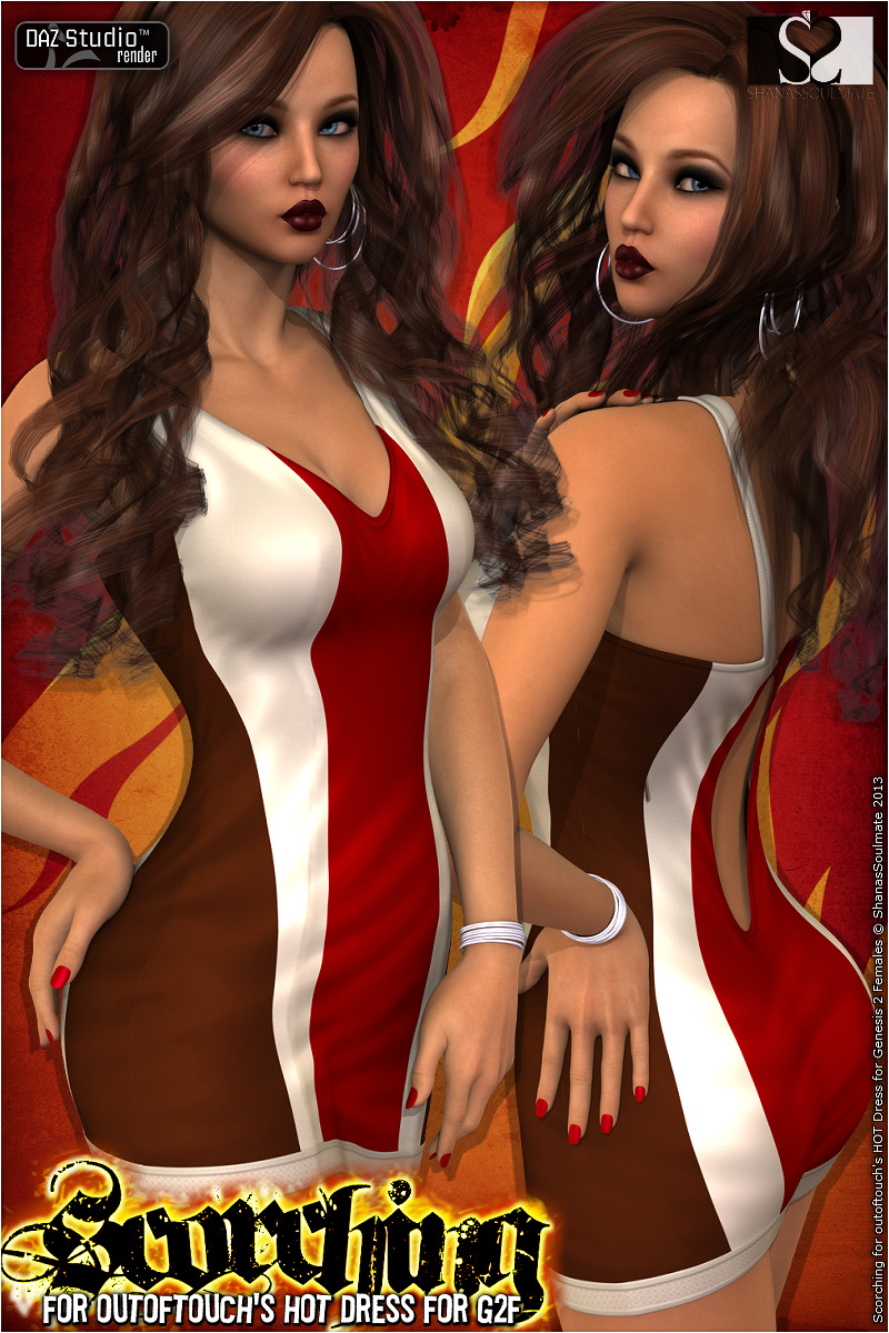Scorching for HOT Dress by N/A