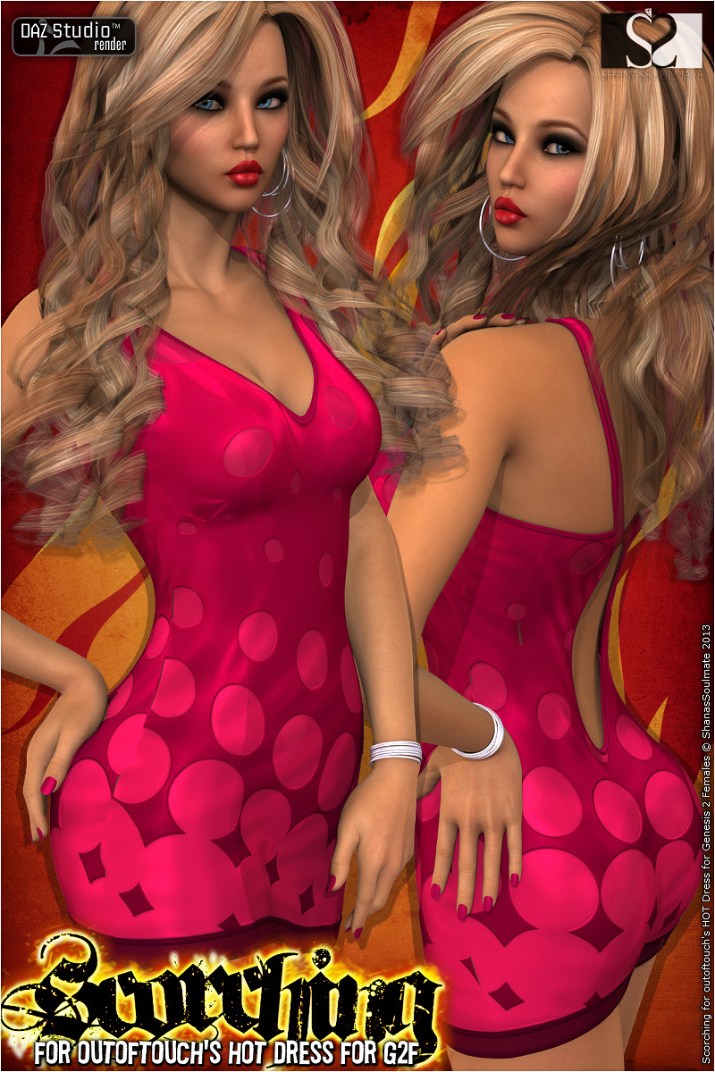 Scorching for HOT Dress by N/A