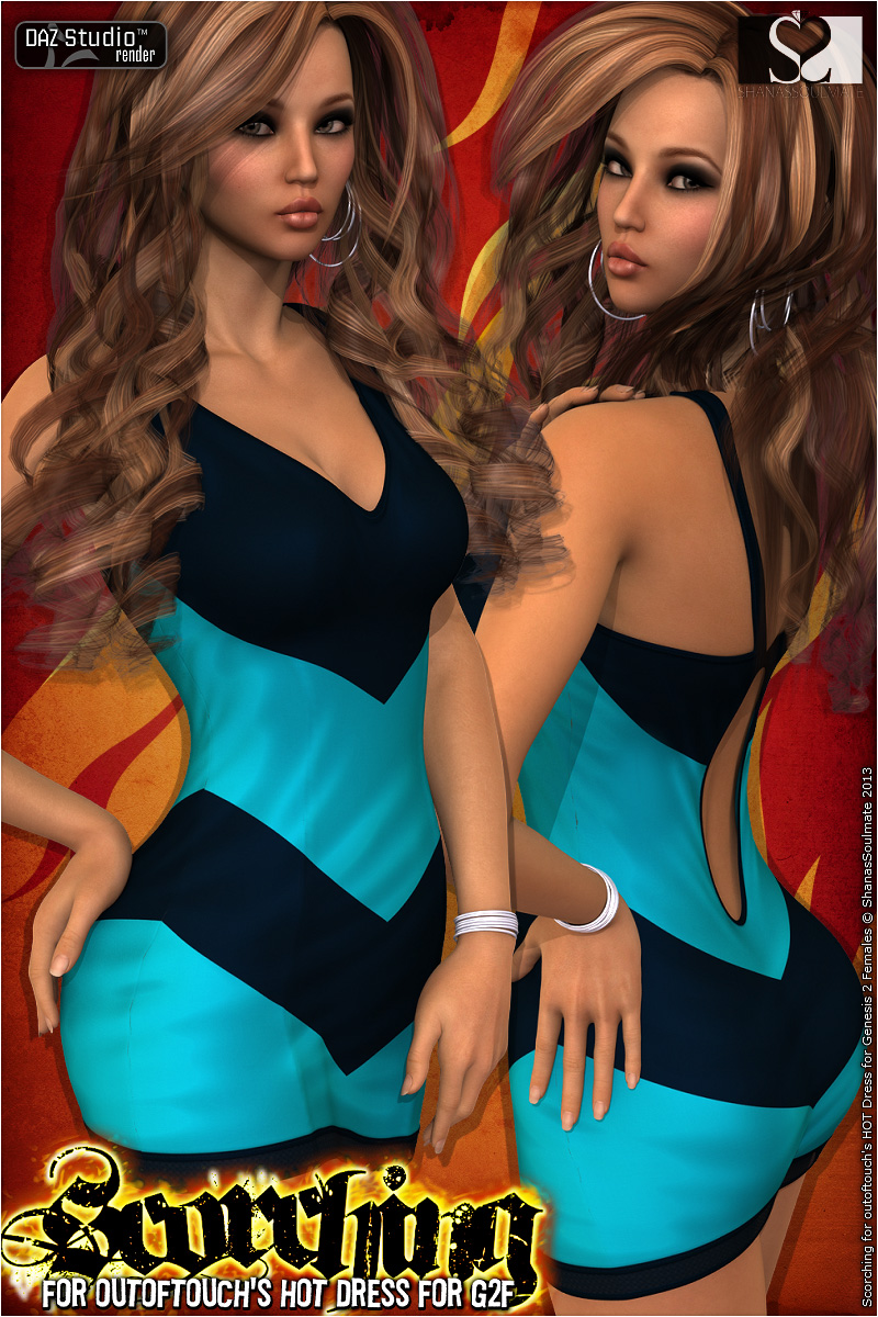 Scorching for HOT Dress by N/A