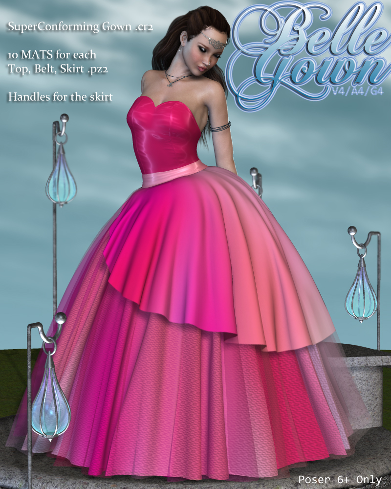 Belle Gown V4-A4-G4 by N/A